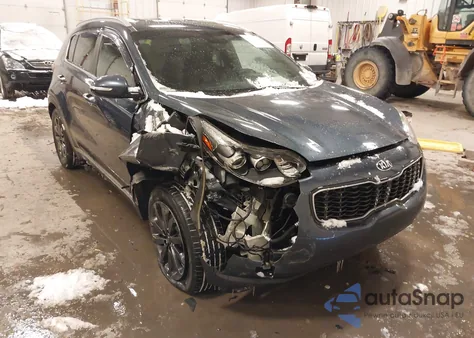 2018 Kia Sportage Ex z USA, uszkodzony, nr VIN KNDPNCAC5J7409033
